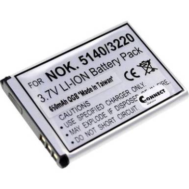 Kamera akku Connect 3000 Megfelelő eredeti akku BL-5B 3.7 V 650 mAh BL-5B