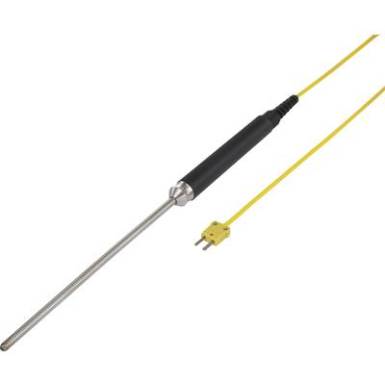 VOLTCRAFT TP-208 Merülő érzékelő -100 - 1000 °C Érzékelő típus K Kalibrált Gyári standard (tanusítvány nélkül) VOLTCRAFT TP-208 Merülő érzékelő -100 - 1000 °C Érzékelő típus K Kalibrált Gyári standard (tanusítvány nélkül)