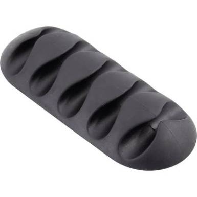 TRU COMPONENTS TC-6646544 Kábeltartó öntapadó Fekete 1 db TRU COMPONENTS TC-6646544 Kábeltartó öntapadó Fekete 1 db