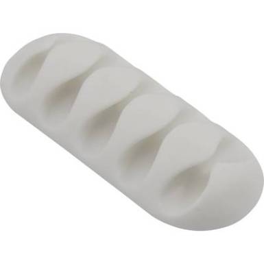 TRU COMPONENTS TC-6646548 Kábeltartó öntapadó Szürke 1 db TRU COMPONENTS TC-6646548 Kábeltartó öntapadó Szürke 1 db