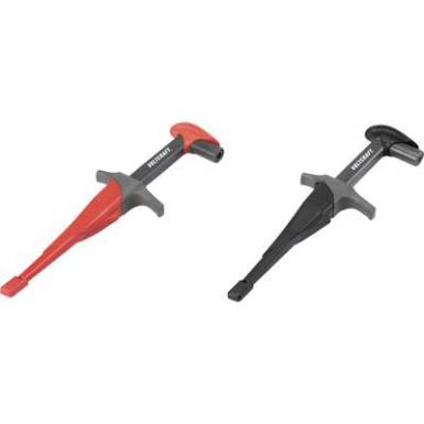Biztonsági krokodilcsipesz készlet 4 mm-es alj CAT III 1000 V, CAT IV 600 V Fekete/piros VOLTCRAFT MSK-115 Biztonsági krokodilcsipesz készlet 4 mm-es alj CAT III 1000 V, CAT IV 600 V Fekete/piros VOLTCRAFT MSK-115