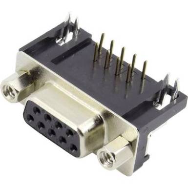 TRU COMPONENTS D-SUB hüvelyes kapocsléc 90 ° Pólusszám: 15 Nyák 1 db TRU COMPONENTS D-SUB hüvelyes kapocsléc 90 ° Pólusszám: 15 Nyák 1 db