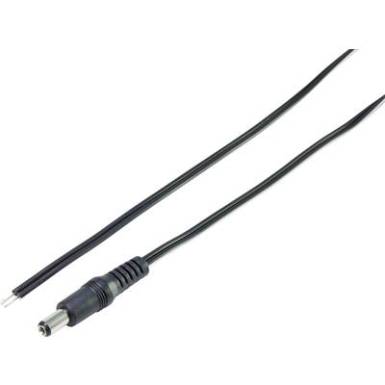 TRU COMPONENTS-Kisfeszültségű csatlakozóvezetékKisfeszültségű dugóKábel, nyílt végekkel TRU COMPONENTS-Kisfeszültségű csatlakozóvezetékKisfeszültségű dugóKábel, nyílt végekkel