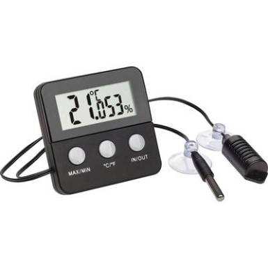 TFA TERRACHECK Hőmérséklet- és légnedvesség mérő Fekete TFA TERRACHECK Hőmérséklet- és légnedvesség mérő Fekete