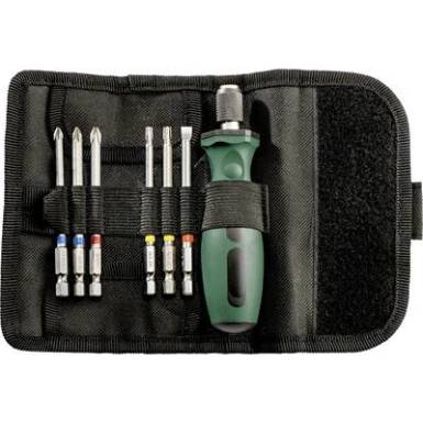 Bit készlet 7 részes Metabo 626723000 Bit tartó csavarhúzóval Bit készlet 7 részes Metabo 626723000 Bit tartó csavarhúzóval