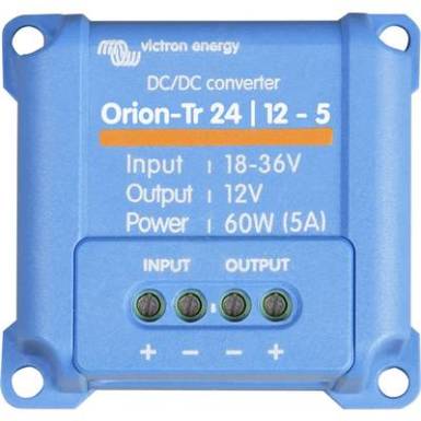 Victron Energy Orion-Tr 24/12-5 DC/DC gépjármű feszültségváltó-60 W Victron Energy Orion-Tr 24/12-5 DC/DC gépjármű feszültségváltó-60 W