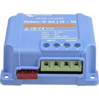 Victron Energy Orion-Tr 24/12-10 DC/DC gépjármű feszültségváltó-120 W Victron Energy Orion-Tr 24/12-10 DC/DC gépjármű feszültségváltó-120 W