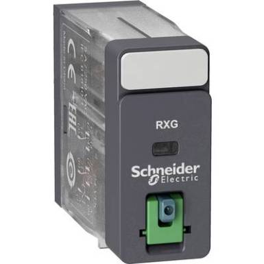 Dugaszrelé 1 db 24 V/DC, 24 V/AC 5 A 2 váltó Schneider Electric RXG21BD Dugaszrelé 1 db 24 V/DC, 24 V/AC 5 A 2 váltó Schneider Electric RXG21BD