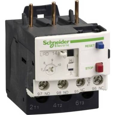 Motorvédő relé 1 db LRD14 Schneider Electric 1 záró, 1 nyitó Motorvédő relé 1 db LRD14 Schneider Electric 1 záró, 1 nyitó