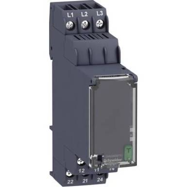 Felügyeleti relé 208, 208 - 480, 480 V/DC, V/AC 2 váltó 1 db Schneider Electric RM22TG20 Felügyeleti relé 208, 208 - 480, 480 V/DC, V/AC 2 váltó 1 db Schneider Electric RM22TG20