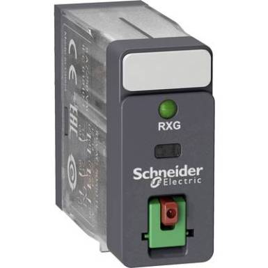 Dugaszrelé 1 db 230 V/AC 5 A 2 váltó Schneider Electric RXG22P7 Dugaszrelé 1 db 230 V/AC 5 A 2 váltó Schneider Electric RXG22P7
