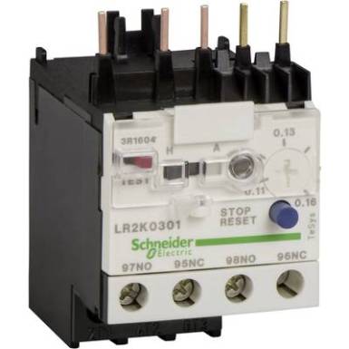 Motorvédő relé 1 db LR2K0314 Schneider Electric 1 záró, 1 nyitó Motorvédő relé 1 db LR2K0314 Schneider Electric 1 záró, 1 nyitó