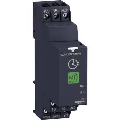 Schneider Electric RENF22R2MMW Időrelé Multifunkció 1 db Időtartomány: 0.05 mp - 999 óra 2 váltó Schneider Electric RENF22R2MMW Időrelé Multifunkció 1 db Időtartomány: 0.05 mp - 999 óra 2 váltó