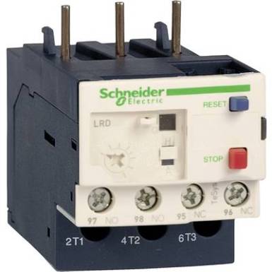 Motorvédő relé 1 db LRD22 Schneider Electric 1 záró, 1 nyitó Motorvédő relé 1 db LRD22 Schneider Electric 1 záró, 1 nyitó
