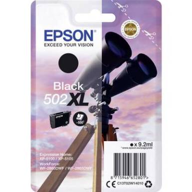 Epson Tinta T02W14, 502XL Eredeti Fekete C13T02W14010 Epson Tinta T02W14, 502XL Eredeti Fekete C13T02W14010