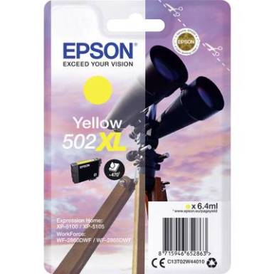 Epson Tinta T02W44, 502XL Eredeti Sárga C13T02W44010 Epson Tinta T02W44, 502XL Eredeti Sárga C13T02W44010