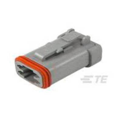 TE Connectivity H&uuml;velyh&aacute;z k&aacute;bel P&oacute;lusok sz&aacute;ma 4 DT06-4S-CE01 1 db