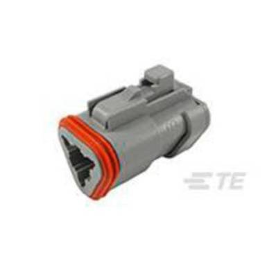 TE Connectivity Hüvelyház kábel Pólusok száma 3 DT06-3S-CE01 1 db TE Connectivity Hüvelyház kábel Pólusok száma 3 DT06-3S-CE01 1 db