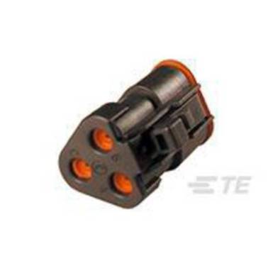 TE Connectivity Hüvelyház kábel Pólusok száma 3 DT06-3S-CE05 1 db TE Connectivity Hüvelyház kábel Pólusok száma 3 DT06-3S-CE05 1 db