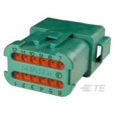 TE Connectivity Stift ház kábel Pólusok száma 12 DT04-12PC-CE01 1 db TE Connectivity Stift ház kábel Pólusok száma 12 DT04-12PC-CE01 1 db