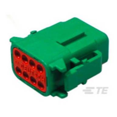 TE Connectivity Hüvelyház kábel Pólusok száma 8 DTM06-08SC 1 db TE Connectivity Hüvelyház kábel Pólusok száma 8 DTM06-08SC 1 db