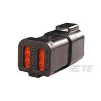 TE Connectivity Stift ház kábel Pólusok száma 6 DT04-6P-CE03 1 db TE Connectivity Stift ház kábel Pólusok száma 6 DT04-6P-CE03 1 db