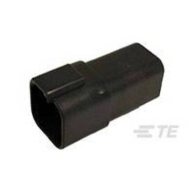 TE Connectivity Stift h&aacute;z k&aacute;bel P&oacute;lusok sz&aacute;ma 6 DT04-6P-E004 1 db