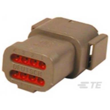 TE Connectivity Stift ház kábel Pólusok száma 8 DTM04-08PA-E003 1 db TE Connectivity Stift ház kábel Pólusok száma 8 DTM04-08PA-E003 1 db