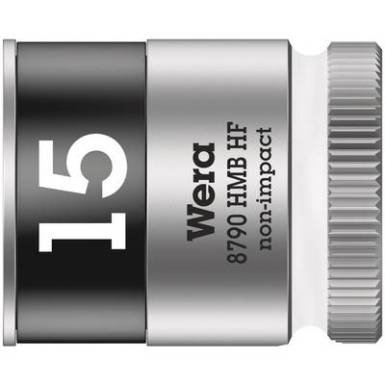 Wera 8790 HMB HF 05003749001 Külső hatlap Dugókulcs betét 15 mm Wera 8790 HMB HF 05003749001 Külső hatlap Dugókulcs betét 15 mm