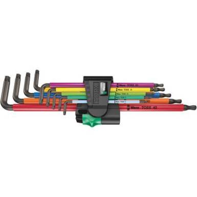 TORX Hajlított csavarhúzó készlet Wera 967/9 TX XL TORX Hajlított csavarhúzó készlet Wera 967/9 TX XL
