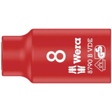 Wera 8790 B VDE 05004952001 Külső hatlap VDE dugókulcs betét 8 mm Wera 8790 B VDE 05004952001 Külső hatlap VDE dugókulcs betét 8 mm
