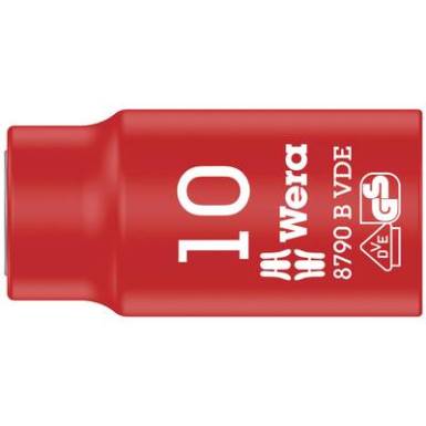 Wera 8790 B VDE 05004954001 Külső hatlap VDE dugókulcs betét 10 mm Wera 8790 B VDE 05004954001 Külső hatlap VDE dugókulcs betét 10 mm