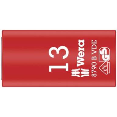 Wera 8790 B VDE 05004957001 Külső hatlap VDE dugókulcs betét 13 mm Wera 8790 B VDE 05004957001 Külső hatlap VDE dugókulcs betét 13 mm