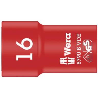 Wera 8790 B VDE 05004960001 K&uuml;lső hatlap VDE dug&oacute;kulcs bet&eacute;t 16 mm