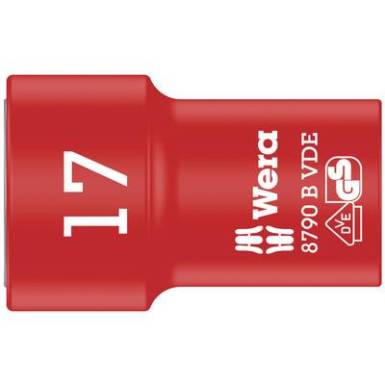 Wera 8790 B VDE 05004961001 Külső hatlap VDE dugókulcs betét 17 mm Wera 8790 B VDE 05004961001 Külső hatlap VDE dugókulcs betét 17 mm