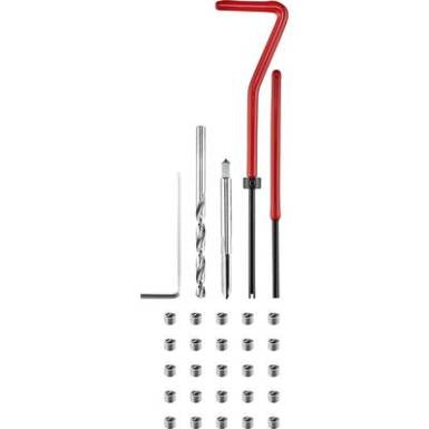 TOOLCRAFT TO-5016570 Menettekercselő készlet 30 részes M4 TOOLCRAFT TO-5016570 Menettekercselő készlet 30 részes M4
