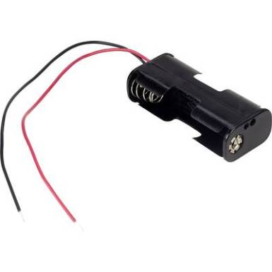 TRU COMPONENTS BH-322-1A Elemtartó 2 Ceruza (AA) Kábeles TRU COMPONENTS BH-322-1A Elemtartó 2 Ceruza (AA) Kábeles