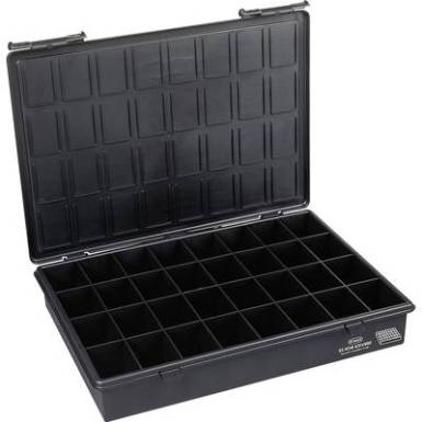 raaco ESD Assorter 4-32 ESD alkatrésztároló doboz (H x Sz x Ma) 338 x 260 x 57 mm Rekeszek: 32 fix alsó osztás raaco ESD Assorter 4-32 ESD alkatrésztároló doboz (H x Sz x Ma) 338 x 260 x 57 mm Rekeszek: 32 fix alsó osztás