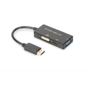 Digitus AV Konverter AK-340418-002-S [Kijelző csatlakoz&oacute; - HDMI, DVI, VGA] 3840 x 2160 pixel