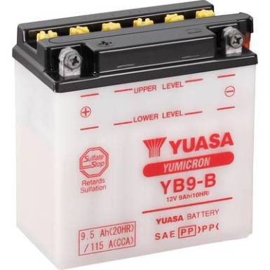 Motorkerékpár elem Yuasa YB9-B 12 V 9 Ah A következő modellekhez Motorkerékpárok, Motoros rollerek, Quadok, Jetski, Hómobil, Fűnyíró traktor Motorkerékpár elem Yuasa YB9-B 12 V 9 Ah A következő modellekhez Motorkerékpárok, Motoros rollerek, Quadok, Jetski, Hómobil, Fűnyíró traktor