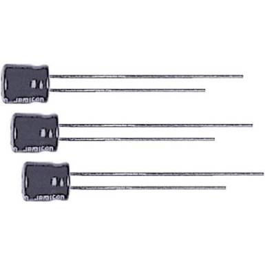 Elektrolit kondenzátor THT, RM 1,5 mm 2,2 nF 50 V 20 % ? 4 x 5 mm Jamicon STR2R2M1HC5M Elektrolit kondenzátor THT, RM 1,5 mm 2,2 nF 50 V 20 % ? 4 x 5 mm Jamicon STR2R2M1HC5M