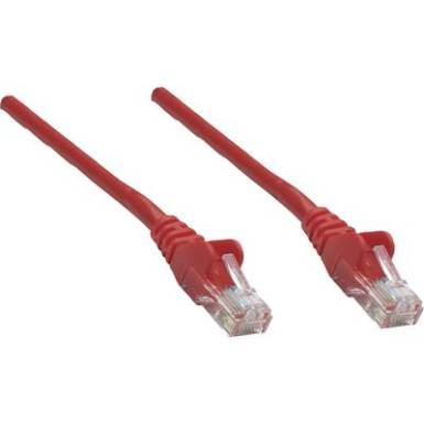 RJ45 Hálózat Csatlakozókábel CAT 5e U/UTP 1.5 m Piros Intellinet RJ45 Hálózat Csatlakozókábel CAT 5e U/UTP 1.5 m Piros Intellinet