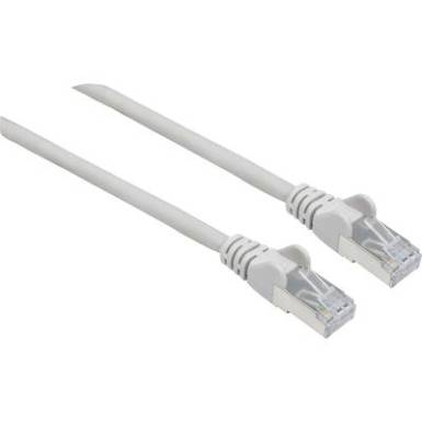 RJ45 Hálózat Csatlakozókábel CAT 6A S/FTP 2 m Szürke Fólia árnyékolás, Fonat árnyékolás, Halogénmentes Intellinet RJ45 Hálózat Csatlakozókábel CAT 6A S/FTP 2 m Szürke Fólia árnyékolás, Fonat árnyékolás, Halogénmentes Intellinet