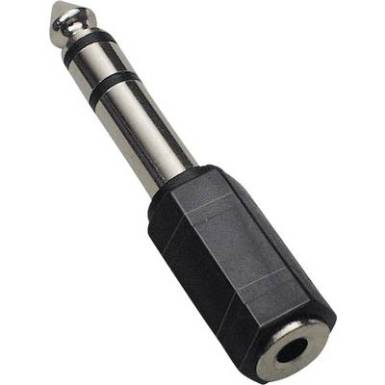 Jack adapter-Jack-dugó, 6,35 mm-esJack alj, 3,5 mm-esSztereo Jack adapter-Jack-dugó, 6,35 mm-esJack alj, 3,5 mm-esSztereo