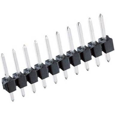 TRU COMPONENTS Tűsor (standard) Sorok száma: 1 Pólusok száma sorozatonként: 5 TC-2521049 100 db TRU COMPONENTS Tűsor (standard) Sorok száma: 1 Pólusok száma sorozatonként: 5 TC-2521049 100 db