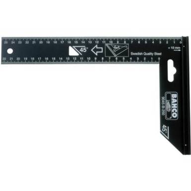Precíziós acélvonalzó Bahco 9045-B-200 Gyári standard Precíziós acélvonalzó Bahco 9045-B-200 Gyári standard