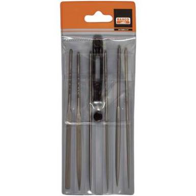 Tűreszelő készlet, 6 részes, 160 mm, műanyag táskában Bahco 2-470-16-1-0 Tűreszelő készlet, 6 részes, 160 mm, műanyag táskában Bahco 2-470-16-1-0