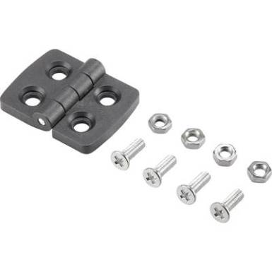 Basetech Műanyag zsanér 39x30x4 mm 39 mm 1 db Basetech Műanyag zsanér 39x30x4 mm 39 mm 1 db