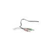 Gembird MHS-001 Headset Headset,2.0,3.5mm,Kábel:1,8m,32Ohm,20Hz-20kHz,Mikrofon,Black