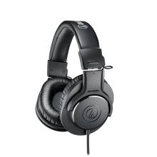 Audio-technica ATH-M20X Black Fejhallgat&oacute;,2.0,3.5mm,K&aacute;bel:3m,47Ohm,15Hz-20000Hz,Black